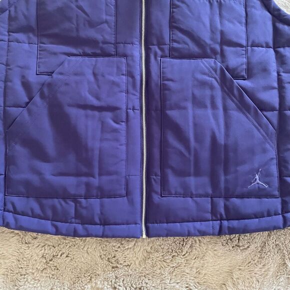 NWT Nike Jordan Women’s Gilet Vest Sky J Purple FB5192-502 Size XL Athleisure - Picture 2 of 14